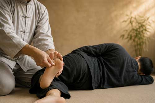 Protocolo seguro de Zhǐyā para K.O. técnico en artes marciales