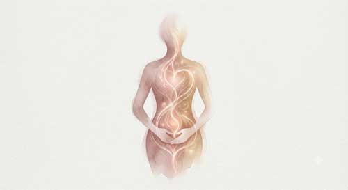 Representación artística del equilibrio emocional y la sensibilidad corporal