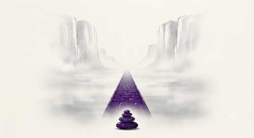 Ilustración conceptual del Camino Medio