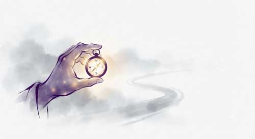 Ilustración conceptual de la fe como confianza provisional