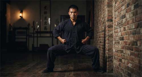 Entrenamiento de resistencia y postura en Kung Fu