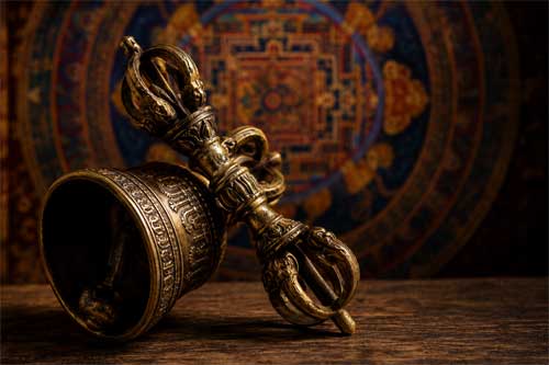 Vajra y Mandala budista