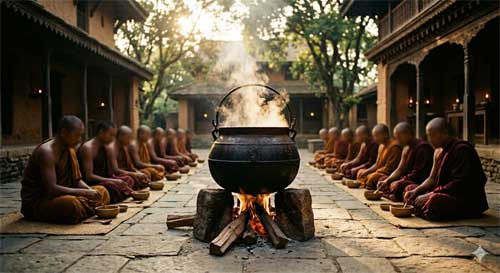 La Gran Olla de Hierro de Shaolin