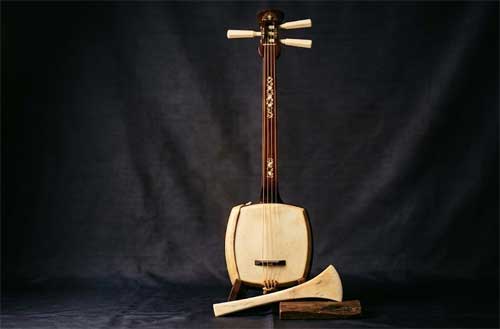 Laúd japonés Shamisen