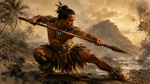 Representación artística del Kapu Kuialua