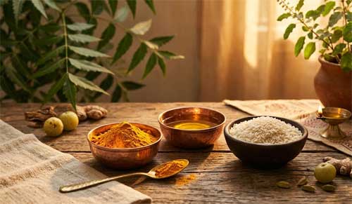 Elementos del Ayurveda y equilibrio de los doshas