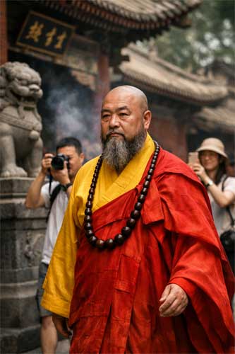 El abad Shi Yongxin, figura central de la modernización de Shaolin